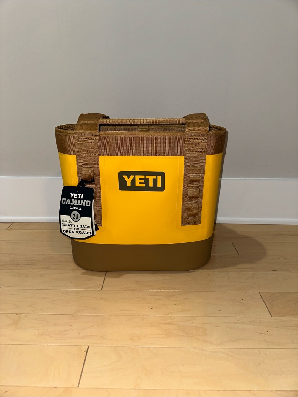 YETI Camino Carryall 20 Alpine Yellow RARE
